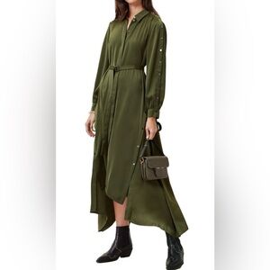 NWT All Saints Silk dress